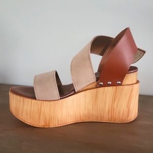 Sandales plate-forme